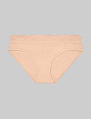 Women's Second Skin Brief, Lace Waist