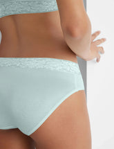 Women's Second Skin Brief, Lace Waist