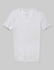 Cool Cotton Deep V-Neck Stay-Tucked Undershirt
