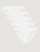 Women's Cotton Pointelle Bikini (5-Pack)