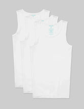 Second Skin Tank Stay-Tucked Undershirt (3-Pack)
