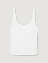 Women's Cotton Pointelle Rib Tank