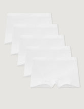 Women's Cotton Pointelle High Rise Boyshort (5-Pack)
