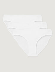 Women's Cotton Pointelle Bikini (3-Pack)