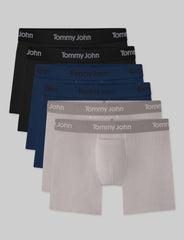 Second Skin Luxe Rib Trunk 4" (6-Pack)