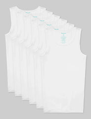 Second Skin Tank Stay-Tucked Undershirt (6-Pack)