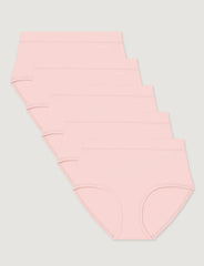 Women's Cool Cotton High Rise Brief (5-Pack)