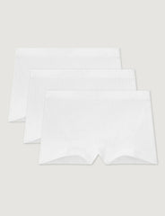 Women's Cotton Pointelle High Rise Boyshort (3-Pack)