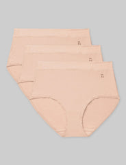 Women's Cool Cotton High Rise Brief (3-Pack)