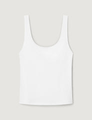 Women's Cotton Pointelle Rib Tank