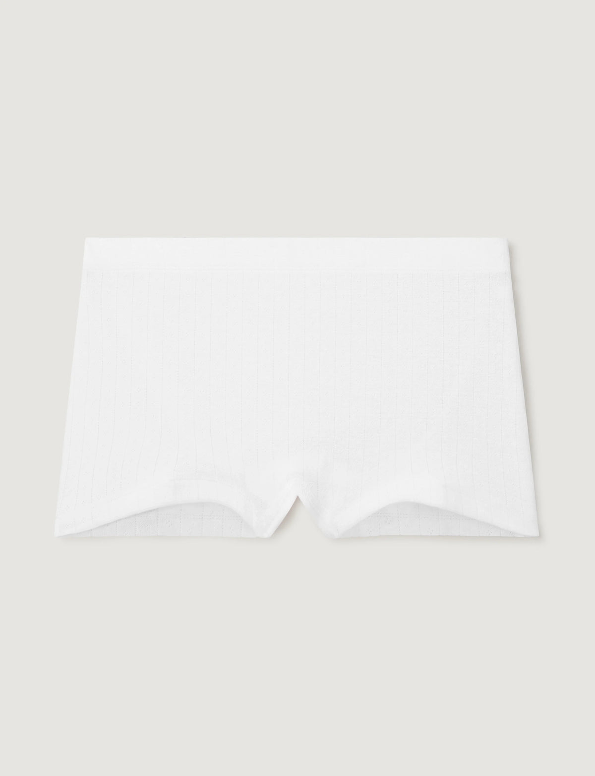 Women's Cotton Pointelle High Rise Boyshort
