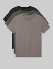 Second Skin Crew Neck Tee (3-Pack)