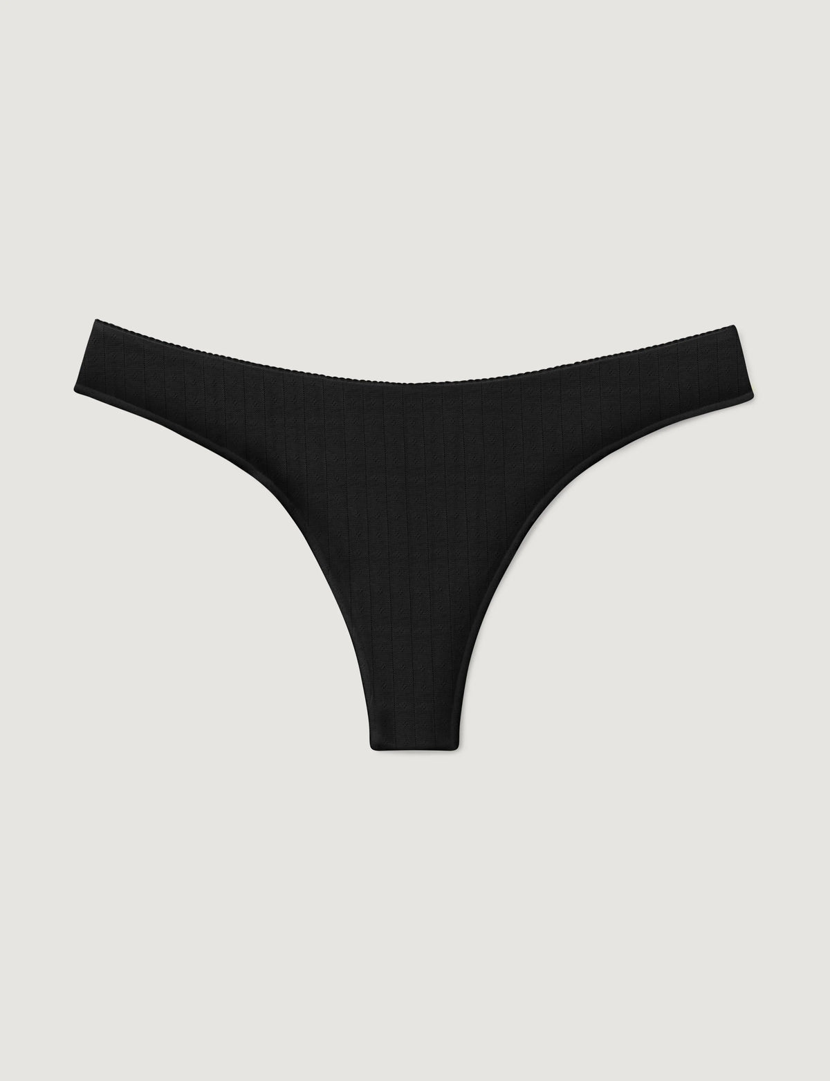 Women's Cotton Pointelle Thong